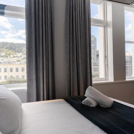 วายเอชเอ เวลลิงตั้น Hostel เวลลิงตัน ภายนอก รูปภาพ A bedroom at the hotel