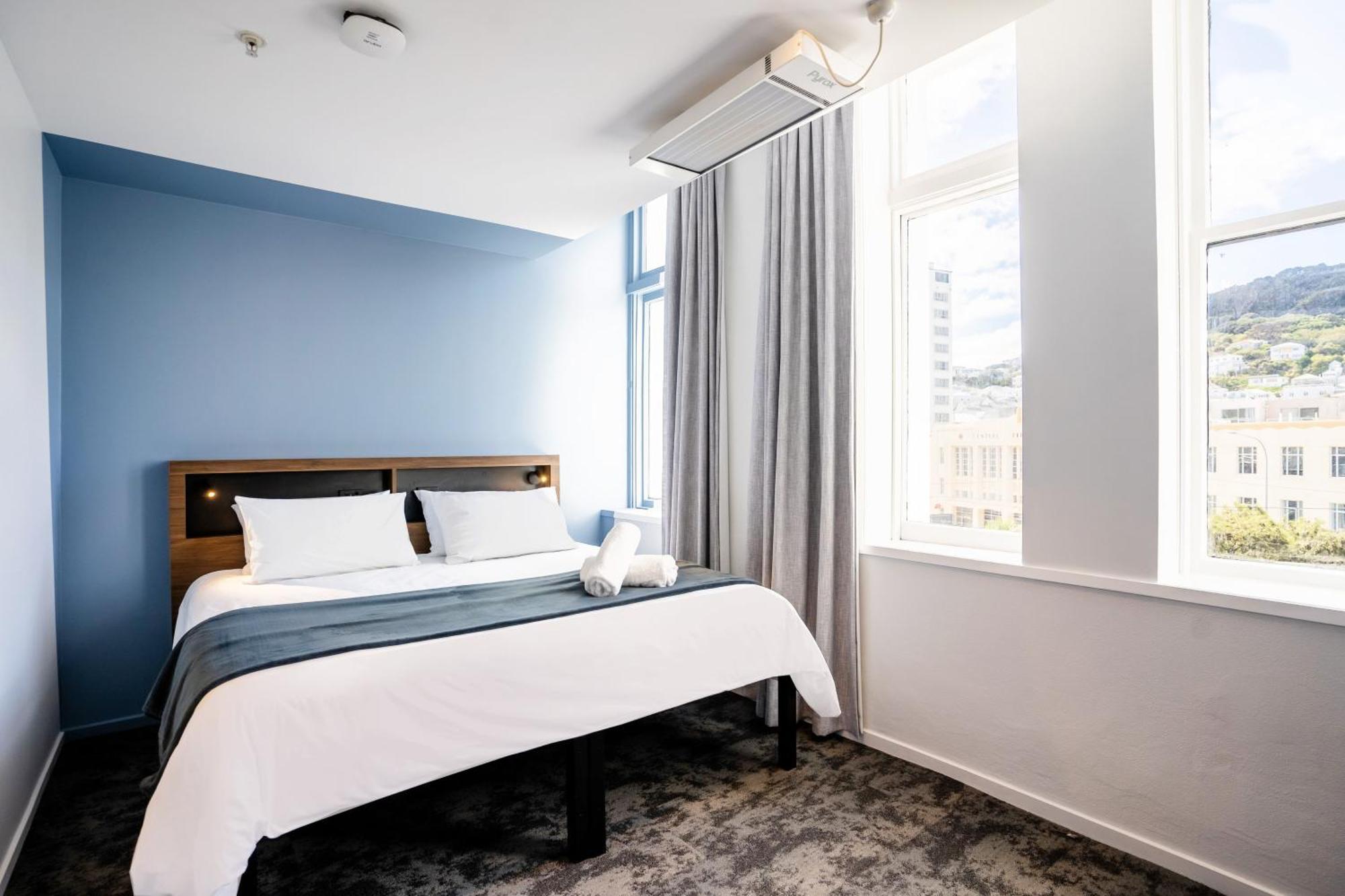 วายเอชเอ เวลลิงตั้น Hostel เวลลิงตัน ภายนอก รูปภาพ A room at the hotel